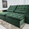 Sofa-Retratil-Reclinavel-Master-2.50m-Veludo-Verde-A27