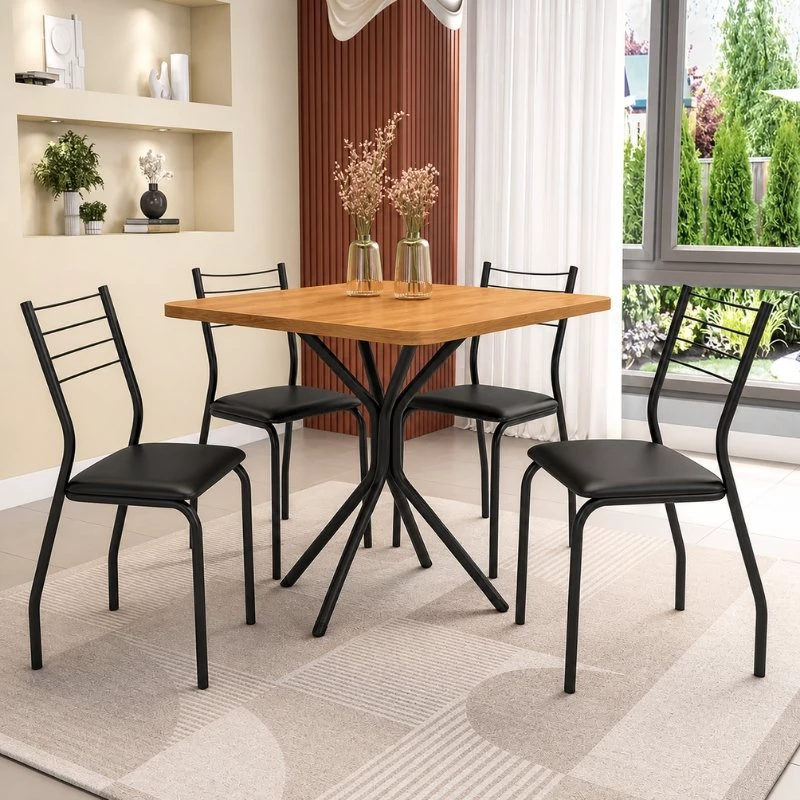 conjunto-mesa-creta-m088-90x90-tampo-amadeirado-4-cad.-malta-assento-em-courino-preto-kappesberg-2-