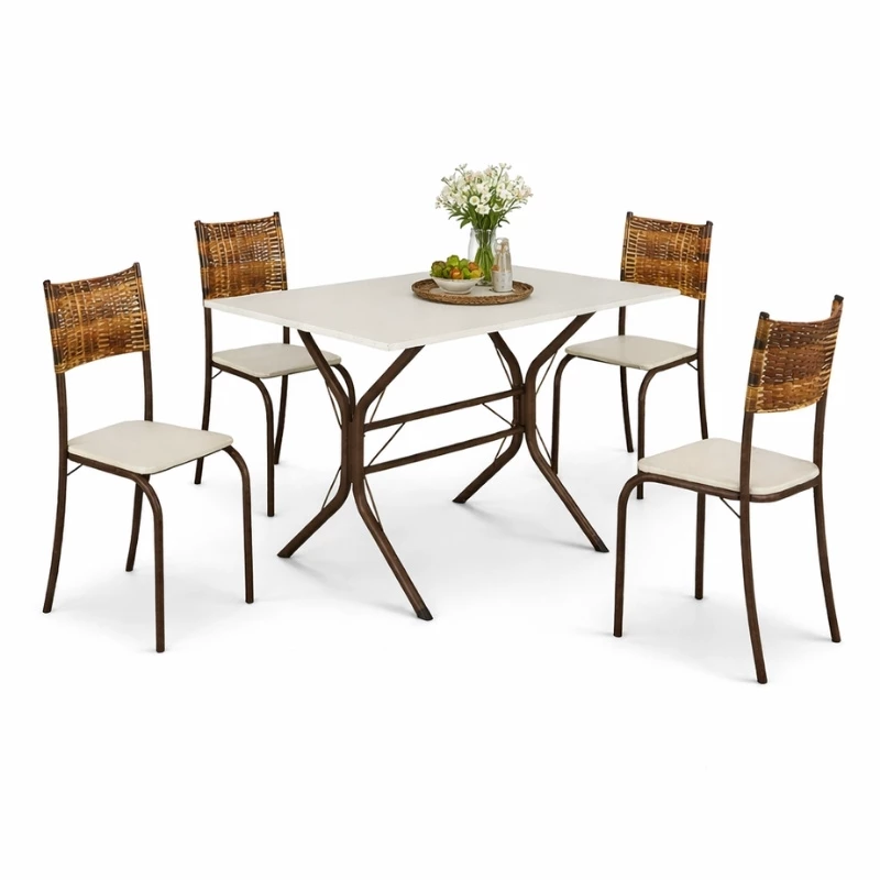 mesa-atlanta-base-cabo-frio-marrom-tampo-off-pedra-100x60-4-cadeiras-assento-creme-teixeira-2-melhor