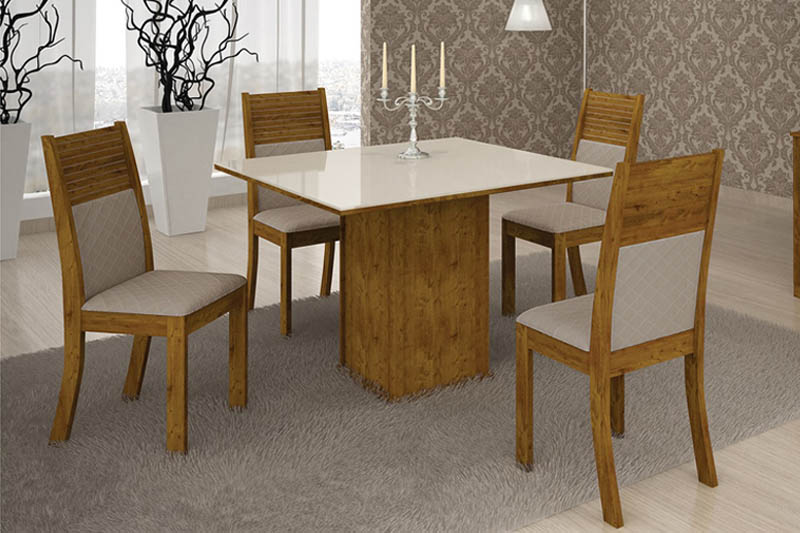 Mesa de Jantar com 4 Cadeiras (19681)