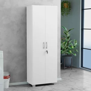 Multiuso Vegas Larg. 0.60m Branco 2 Portas C/Pés - San Marino