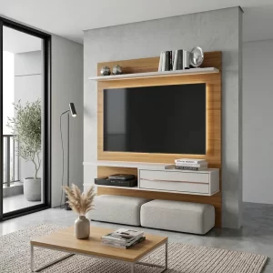 Painel 1,35m NT 1155 Freijó/Off para TVs até 55" - Notável